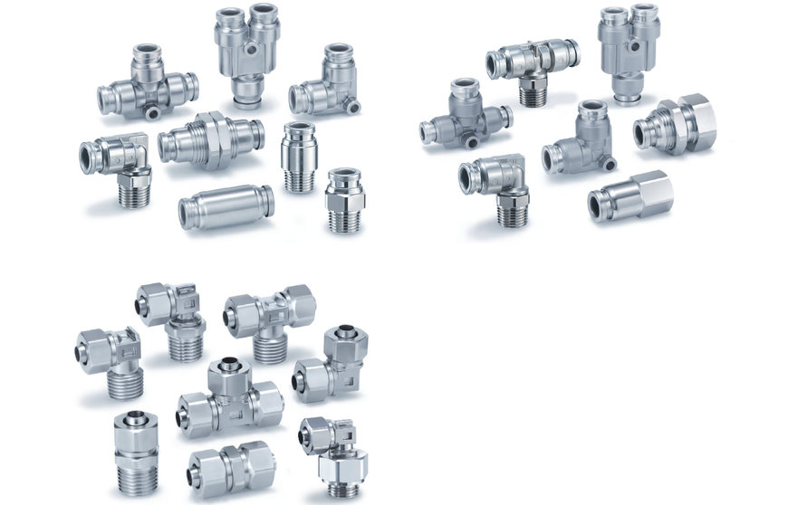 Fittings fit und sauber für die Lebensmittelproduktion 